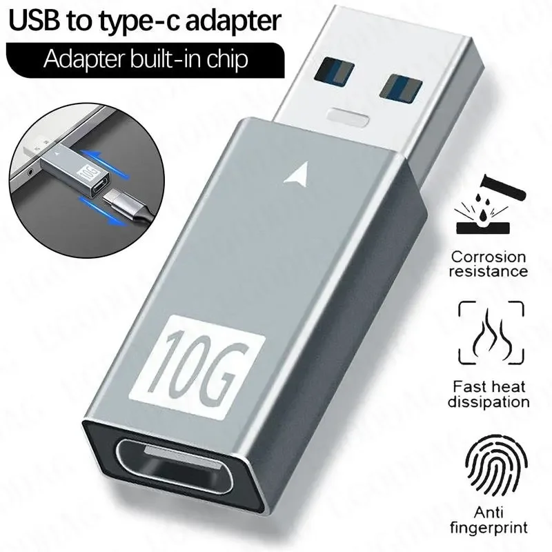 

USB 3.1 OTG Adapter Data Transfer Type C To USB Converter For Samsung Xiaomi Huawei Macbook 10Gbps Mobile Phone Charge Connector