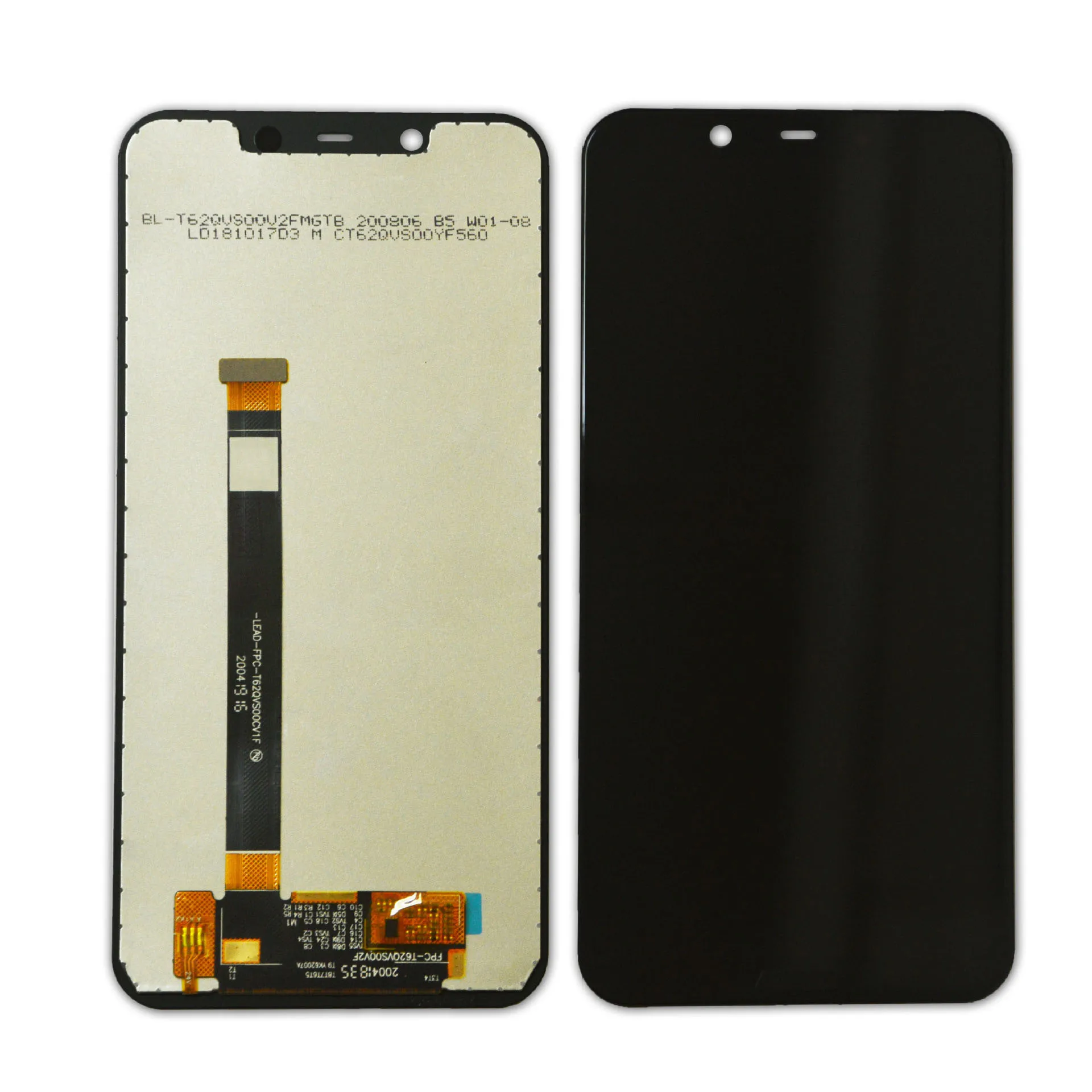 

5Pcs New For Nokia X7 Screen Assembly NOKIA 8.1 touch LCD TA-1131 displays inside and outside screens