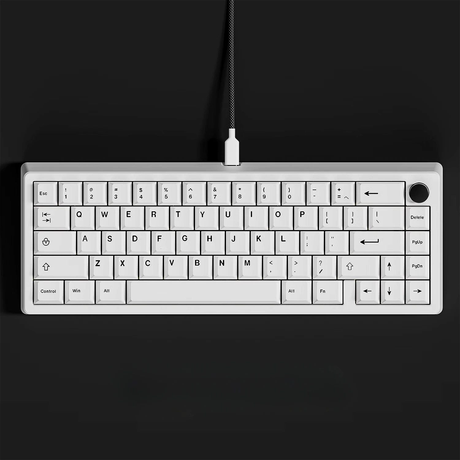 Minimalist white Japanese keycaps, ATK Japanese pbt original sublimation wooting keyboard keycaps