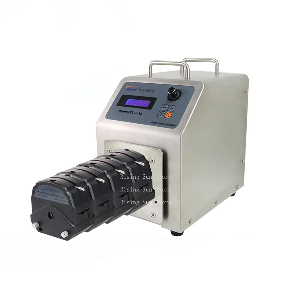 Precise Control 120v  0.029-6061ml/min Stepper Motor ABS/SS Liquid Peristaltic Pump OEM Food & Beverage Juice Pump RoHS