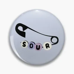 Sour Safety Olivia Rodrigo  Customizable Soft Button Pin Women Cute Cartoon Fashion Badge Jewelry Funny Brooch Metal Collar