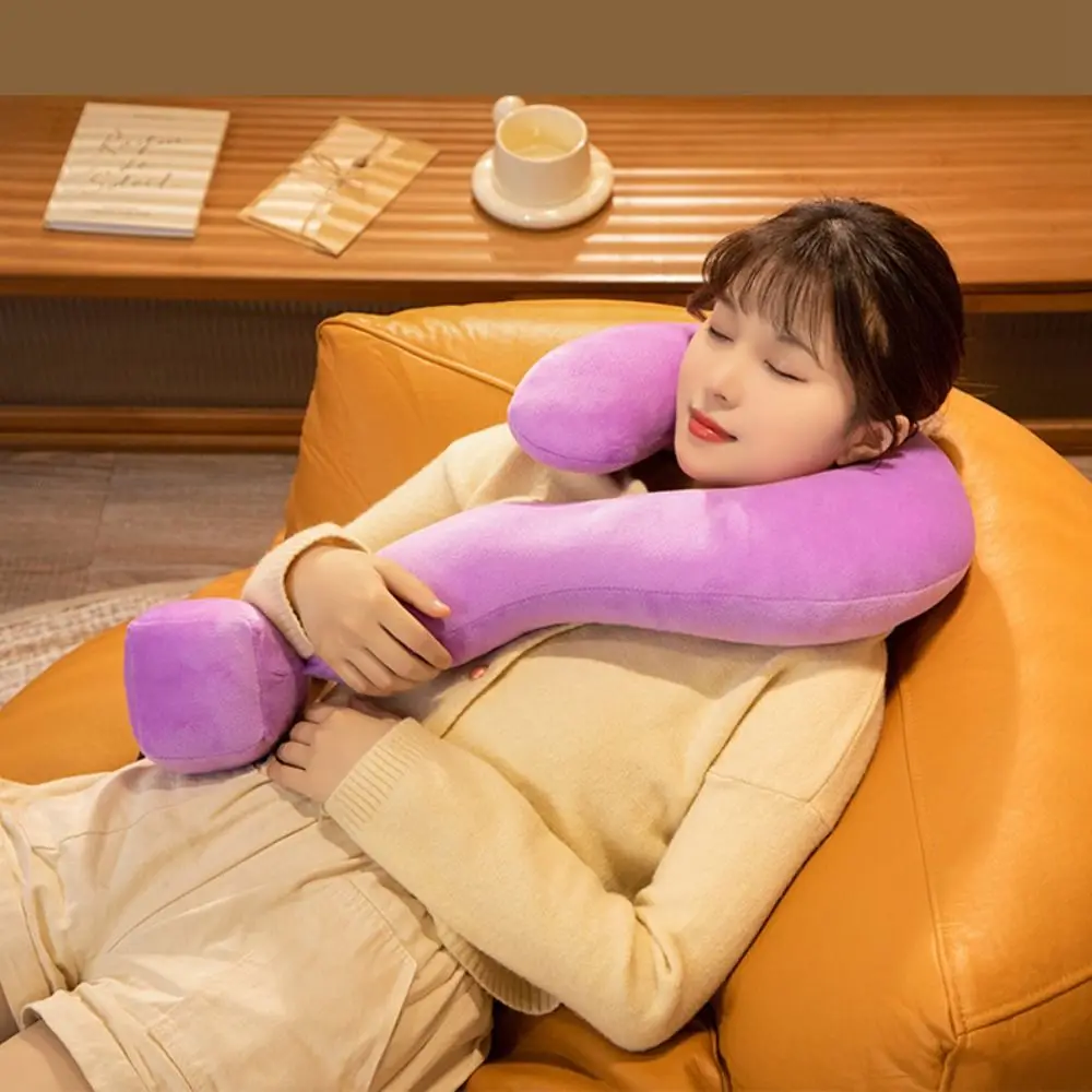 

Funny Soft Question Mark Cervical Pillow Skin-friendly Ergonomic Office Nap Pillow Large Size Neck Support Bedding