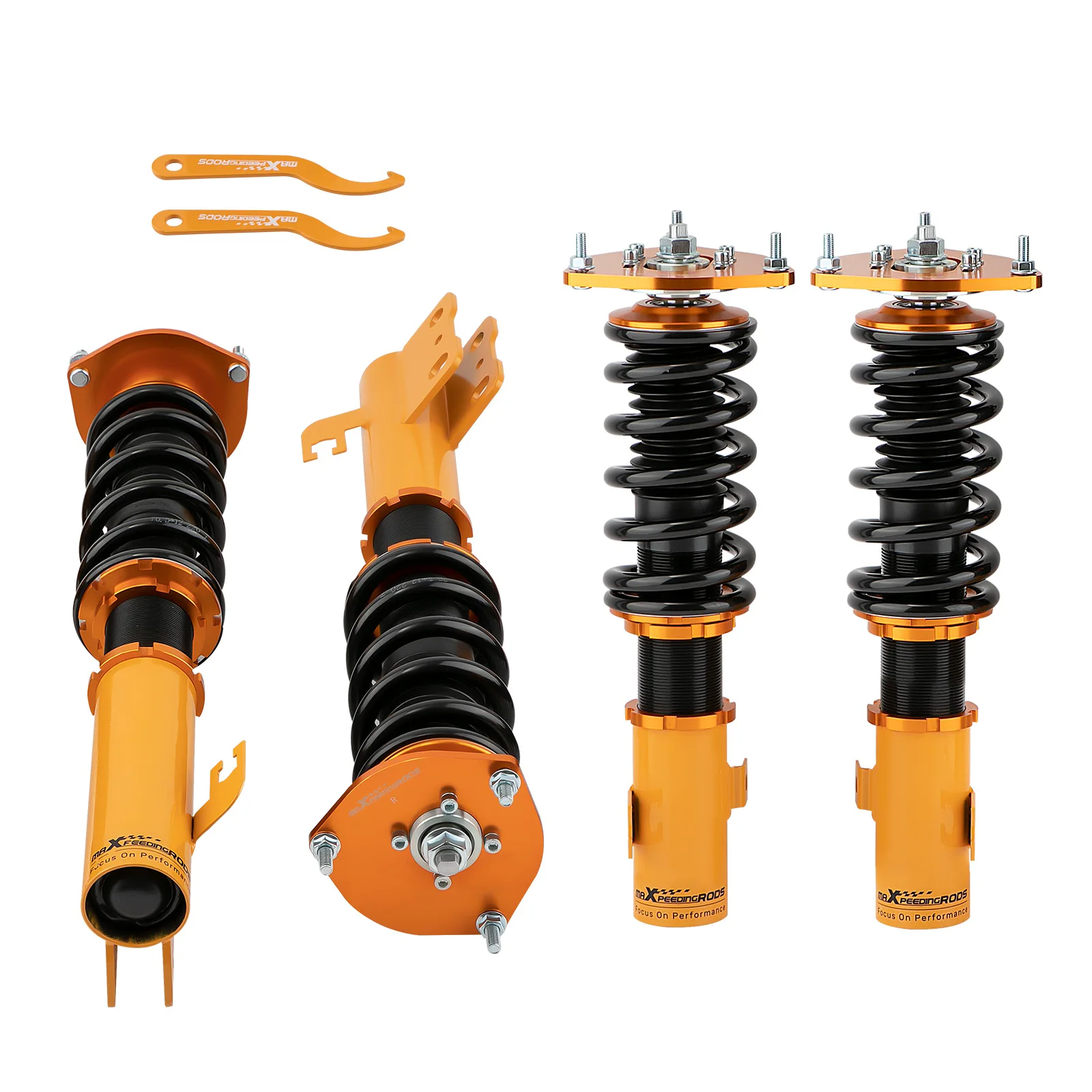 Racing Coilover Kit For Subaru Forester 1998-2002 Adjustable Height Shocks Absorber Struts