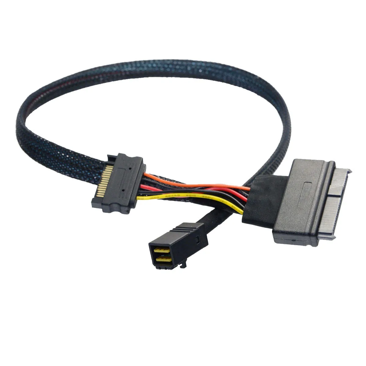 1m 0.5m HD Mini-SAS (SFF-8643) To U.2 SFF-8639 Date Cable For 2.5