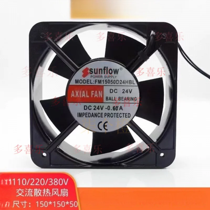 

EE для Sunflow FM15050D24HBL DC24V 0,06A Шариковый осевой инверторный охлаждающий вентилятор