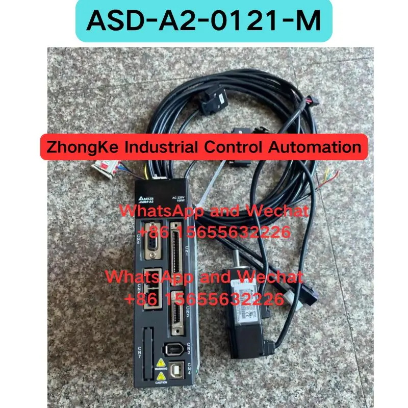 Used OEM disassembled parts Servo driver ASD-A2-0121-M Functional test OK Fast delivery