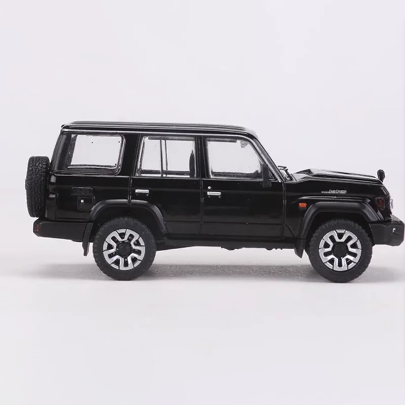 

GCD масштаб 1:64 LC70 внедорожник из сплава, имитация модели автомобиля, статическая коллекция, украшенная праздничная игрушка, сувенирный подарок