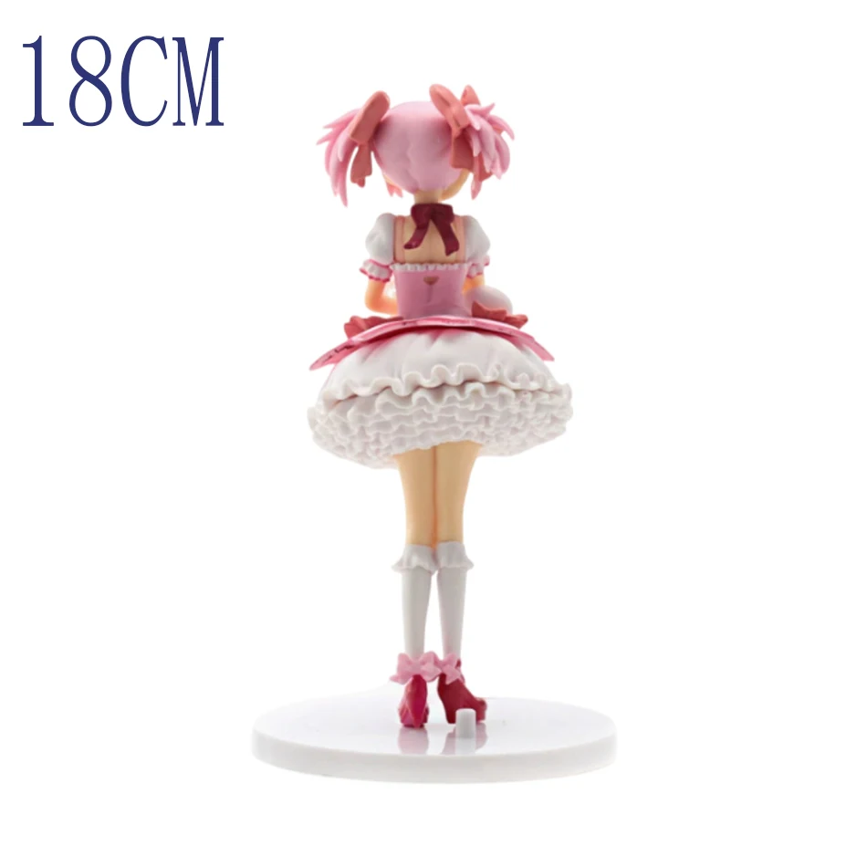 Puella Magi Madoka Magica Anime-Figur Kaname Madoka in Stehender Pose PVC-Sammlermodell Spielzeug Ornament Puppe Geburtstagsgeschenk für Fans – Detail 13