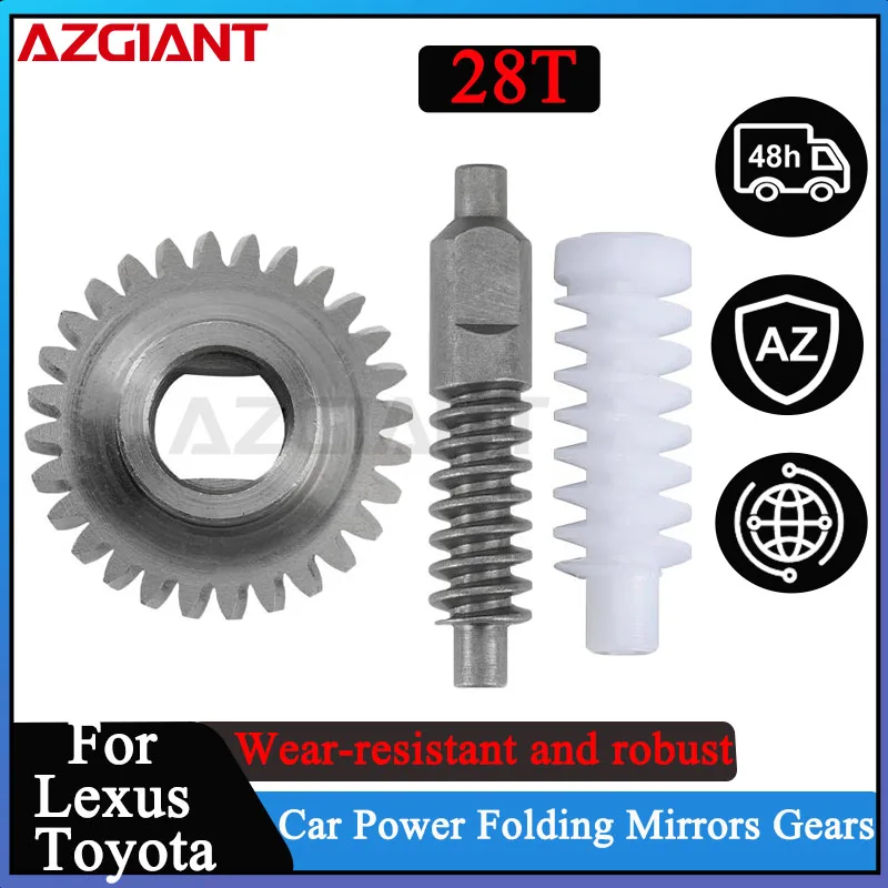 

Azgiant 28T Car Power Folding Mirrors Gear Set For Toyota Alphard/Vellfire MK3 Lexus UX260h/NX200t/NX300h/NX300 Auto Accessories
