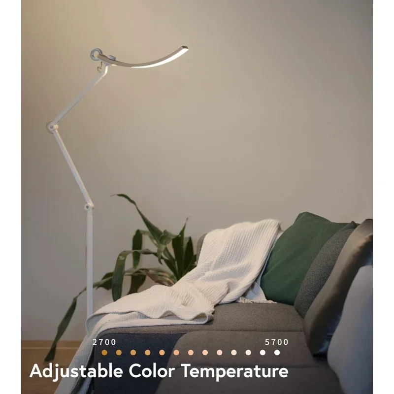 BenQ e-Reading Floor Lamp | Eye-Caring for Living Room, Bedroom, Home Office | Ultrawide, Bright, Dimmable with 13 Color Modes |