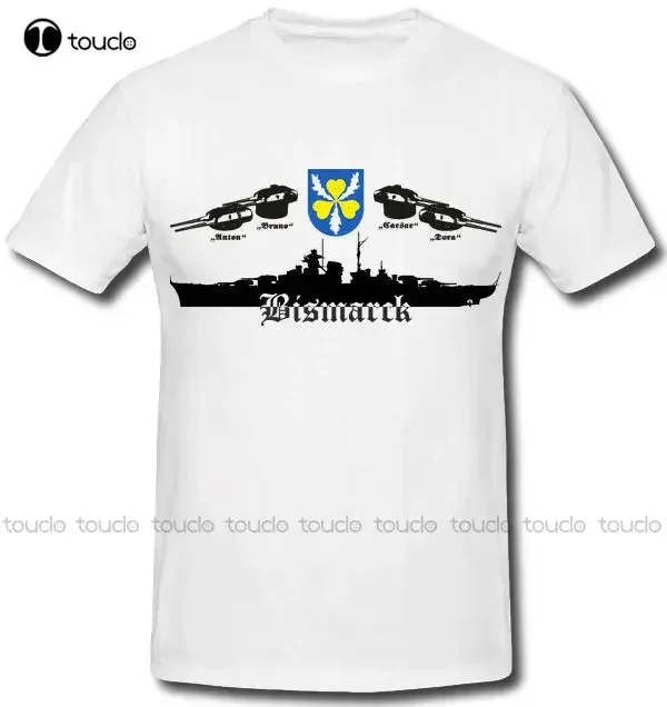 Hot Sell Fashion Battleship Bismarck Marine Ship Germany - T Shirt O-Neck T Shirt aldult Teen unisex fashion funny new