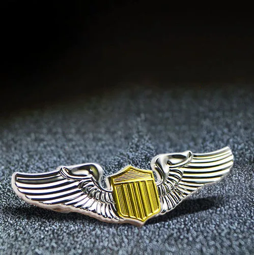 Spot US Medal Aviation Combat Bomber Bomber Marine Parachute Airborne Aviation Emblem