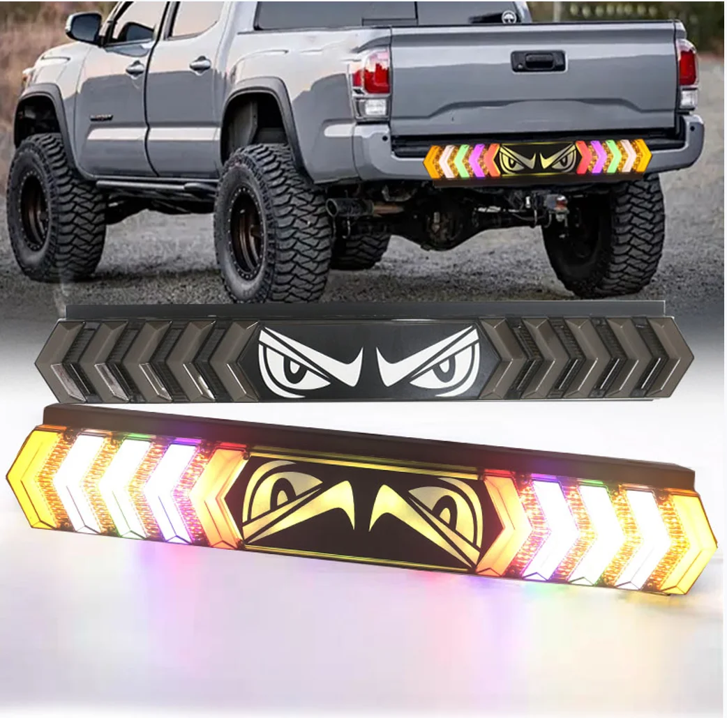 

For BYD Shark 6 LED Demon Eye Taillight 12V 24V Truck Brake Turn Signal Light Universal Flash Pickup Rear Lamp Accessories Demon