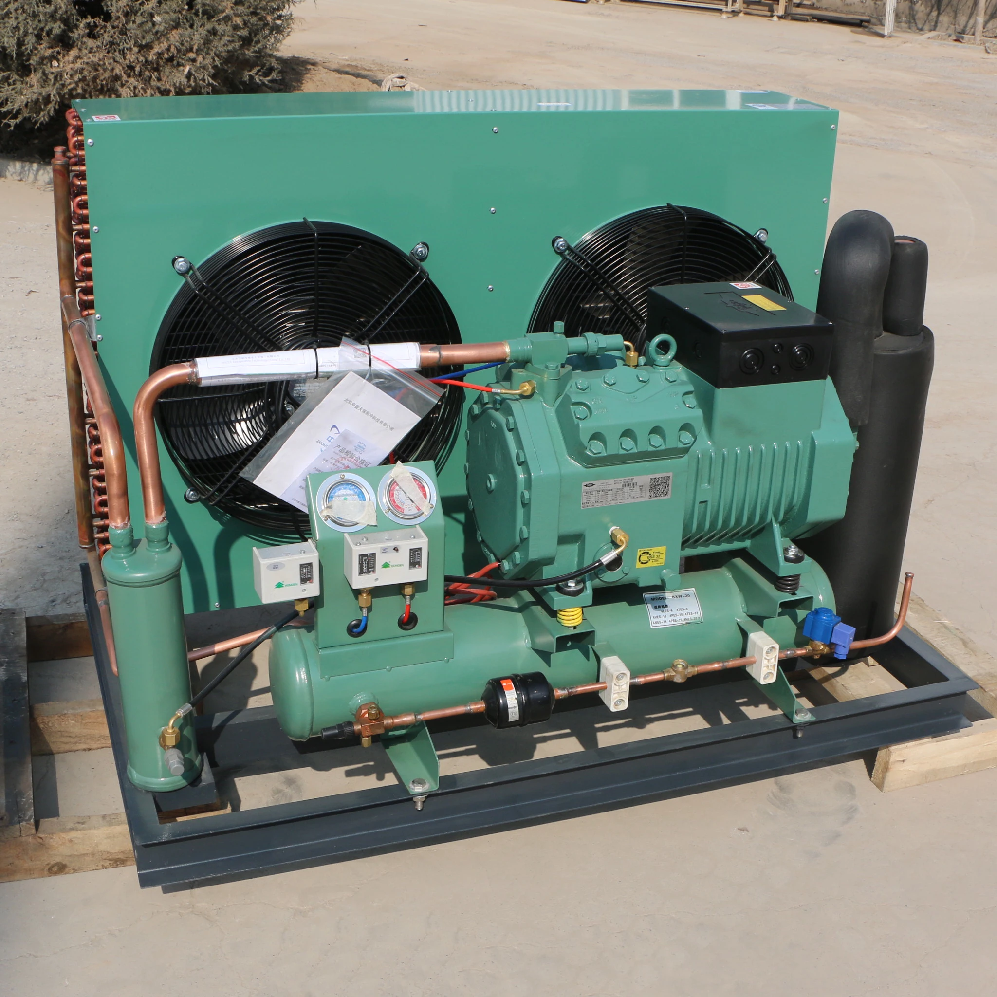 Hot Sale Compressor 40HP Customized Cold Room Project Piston Compressor R404a Refrigeration Condensing Unit