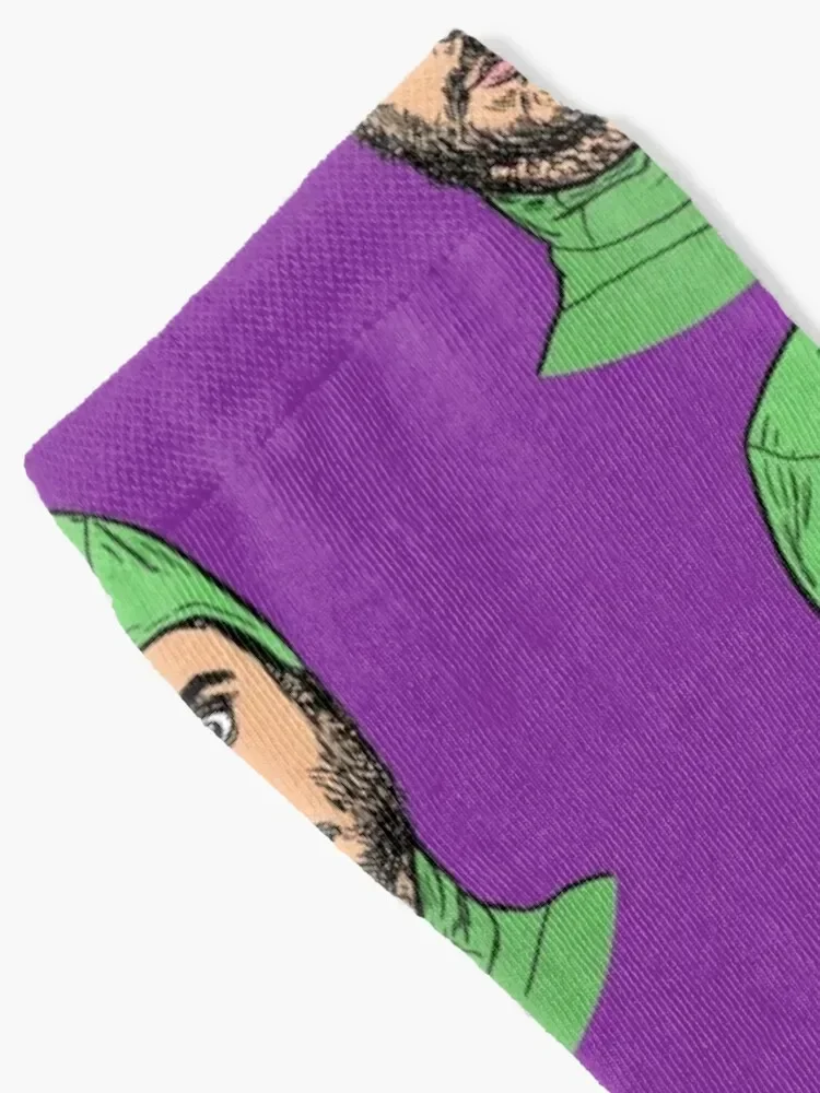 H3H3 Fan Art Ethan Klein Face H3H3 Sticker Portrait H3 Podcast Green Vape Nation Socks gift New year's Socks For Man Women's