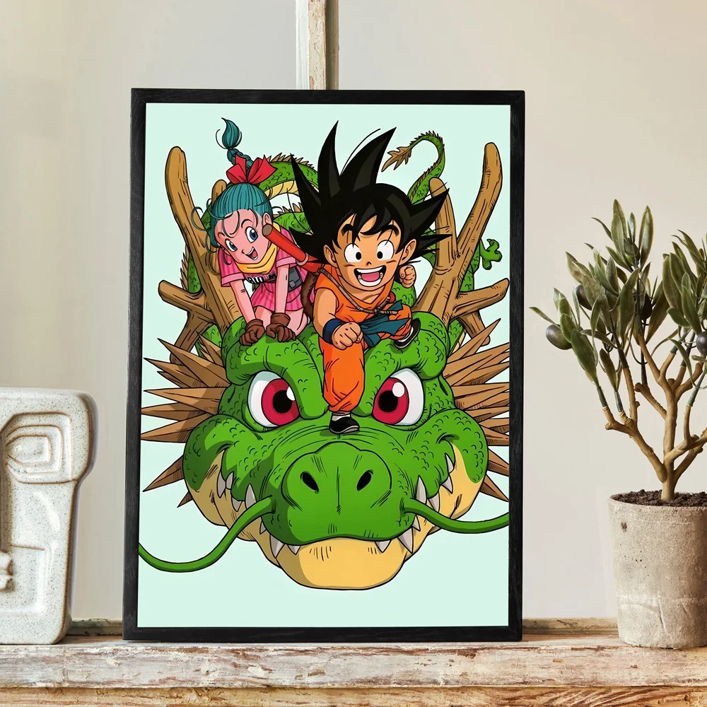 Canvas Posters Dragon Ball Goku Jeugd Cuadros Beste Cadeau Moderne Woonkamer Decor Wall Art Kid Actiefiguren Klassieke Anime