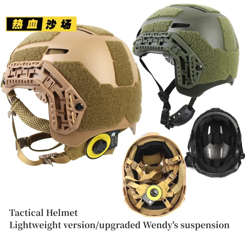 Tactical Lightweight Caiman Ballistic Helmet Hunting Upgrade Wendy Suspension Foam Version Helmet