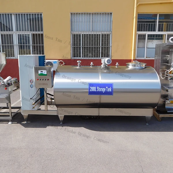Dairy Farm Milk Pasteurization Cooling Storage Tank 100L 200L 300L 500L 1000L 2000L