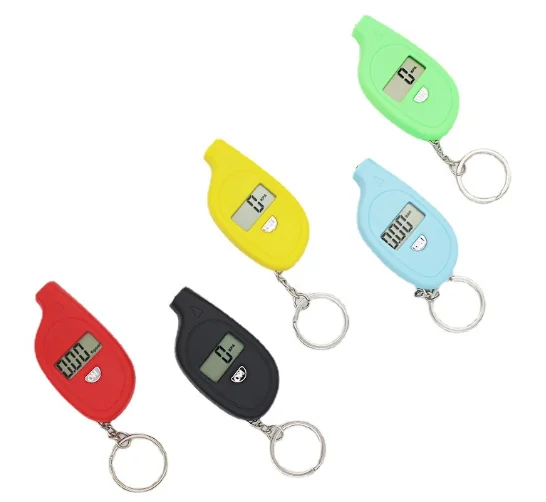 New Mini Keychain Portable Digital LCD 2-150 PSI Tire Tyre Wheel Air Pressure Gauge Tester Procession Tool Tire pressure monitor