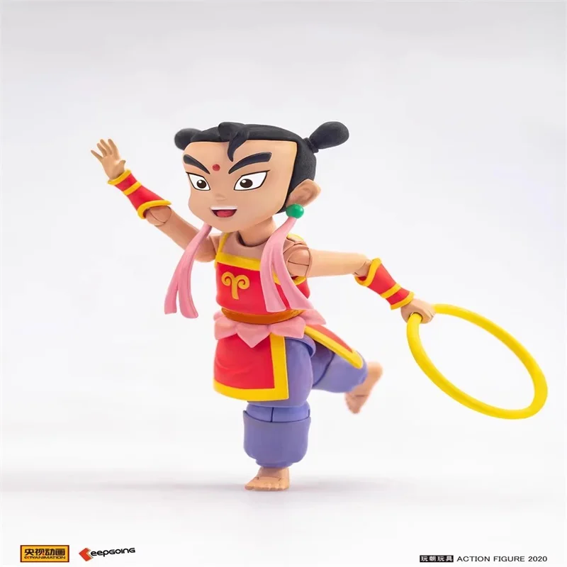 KEEPGOING 1/12 Soldier Nezha Official Genuine Version 6'' Action Figure Doll Model Toy In Stock