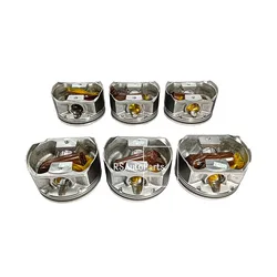 Genuine New 6PCS Engine VQ35 Piston Kit A2010-8J110 A20108J110 For Nissan Teana 3.5L 350Z Altima 03-07 Maxima Murano Quest 3.5L