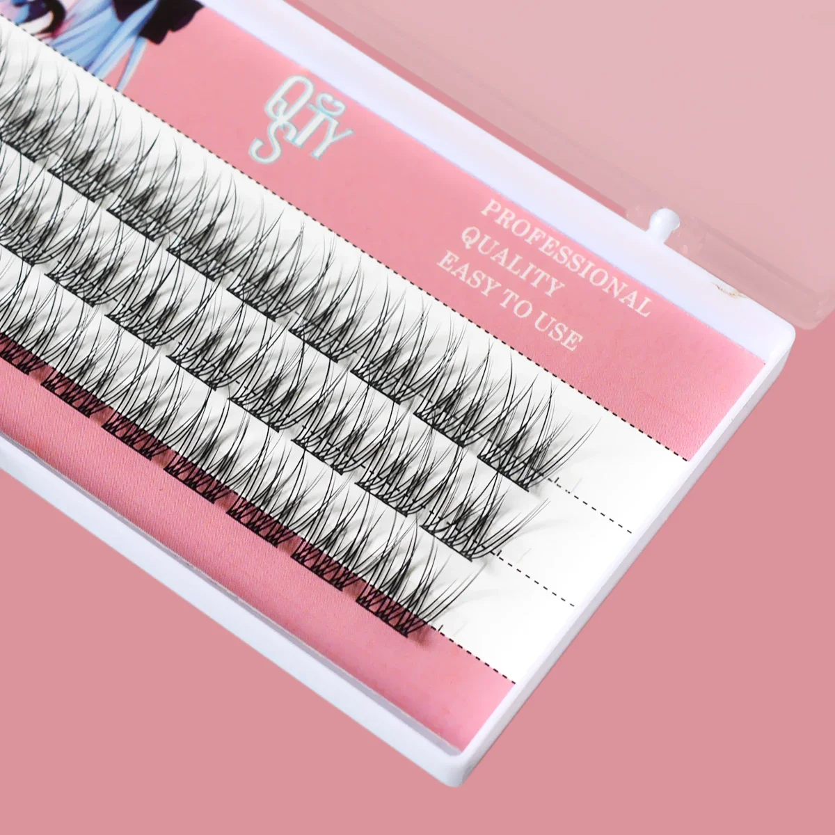 Cluster cílios extensão de cílios naturais 1 caixa/240 maquetes 3d cílios individuais pacote ferramenta de maquiagem cílios atacado