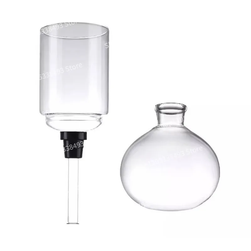 For Siphon Accessories: Upper Pot, Siphoning Coffee Pot, Upper Cup, Lower Pot, 3/5 Servings, Glass Accessories, Alcohol Pot
