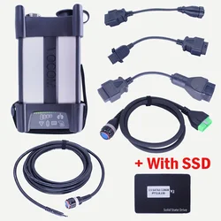 For Volvo Vocom2 Diagnostic Tool Vocom2 OBD2 Adapter OBD Scanner 24v Truck Excavator Diagnostic Interface Tools