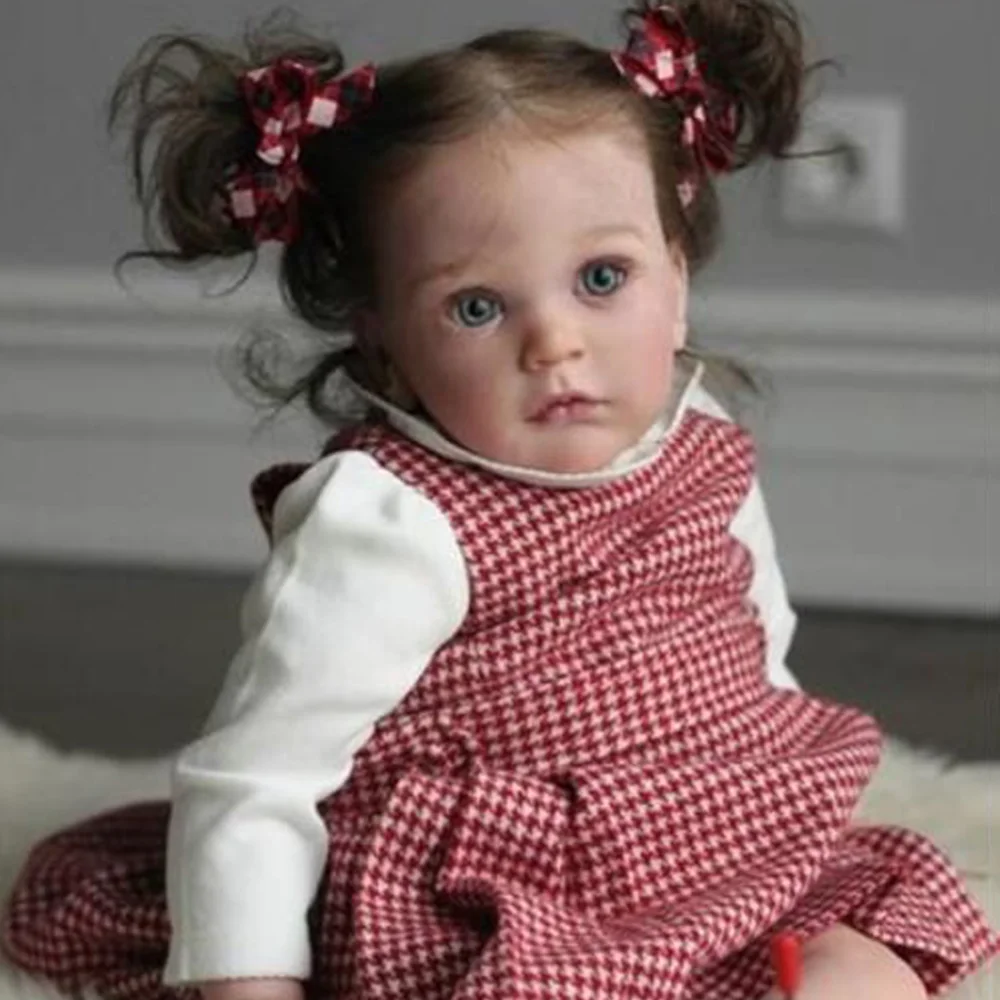 

58cm 23inch Reborn Baby Doll Toys Realistic Lifelike Soft Toddler Bebe Reborn Birthday Present Gifts