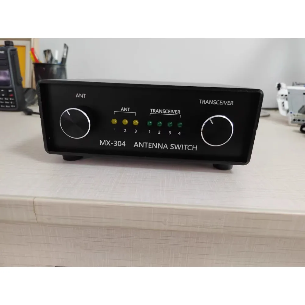

MX-304 Antenna Switch SDR Transceiver Switch for Three Antennas and Four Transceivers Switcher