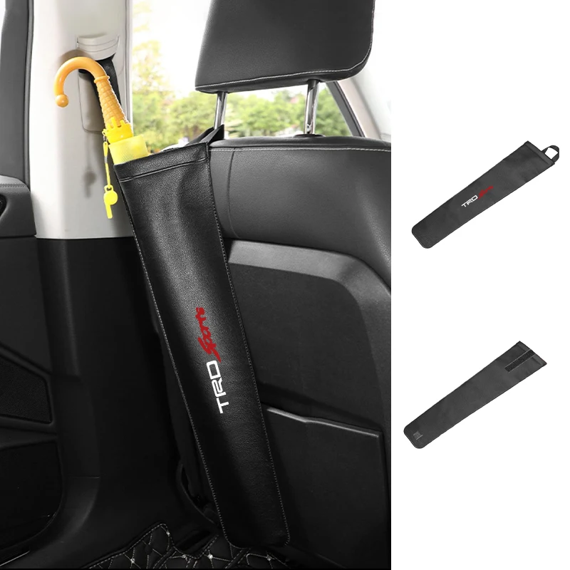 

Car Waterproof Umbrella Storage Bag PU Leather Cover Sunshade Organizer Holder For Toyota Harrier Corolla Avalon Supra Yaris Cam