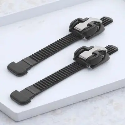 

2pcs Skating Straps Fixing Buckle Strap Adjustable Universal Replacement For Roller Skate Shoes Buckle Straps Roller Skate
