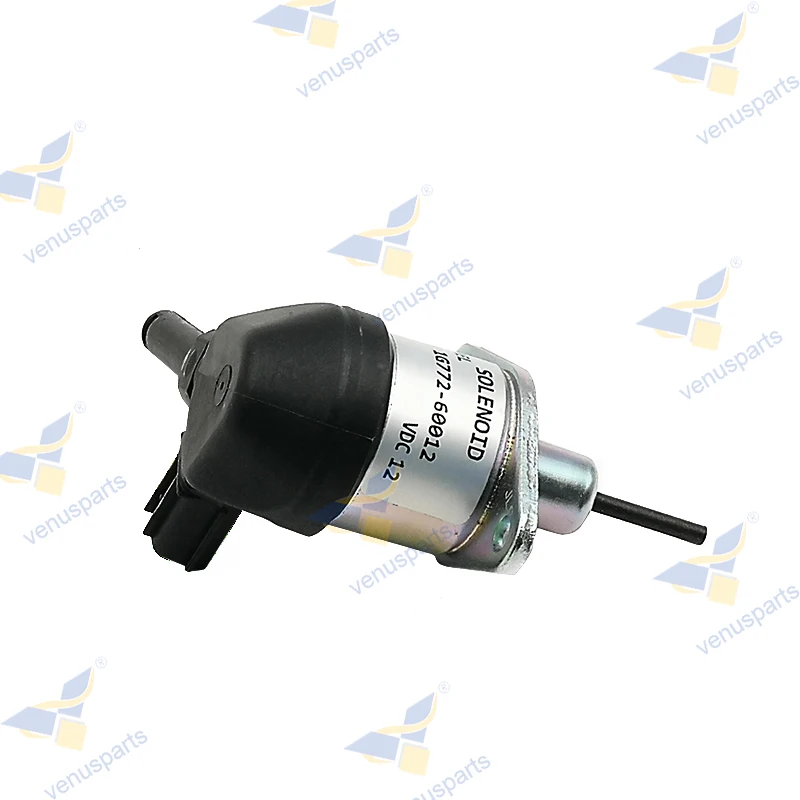 

1G722-60012 Solenoid Valve Excavator Spare Parts 1G72260012 Fit for Kubota D1503 V2203 V3300 V3307