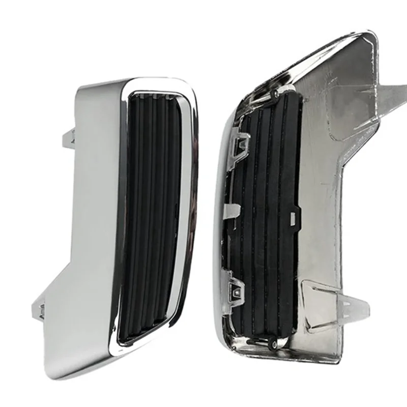 

For 3008 5008 Allure 2017 2018 2019 Chrome Car Rear Exhaust Muffler Tail Pipe Cover-ABQF