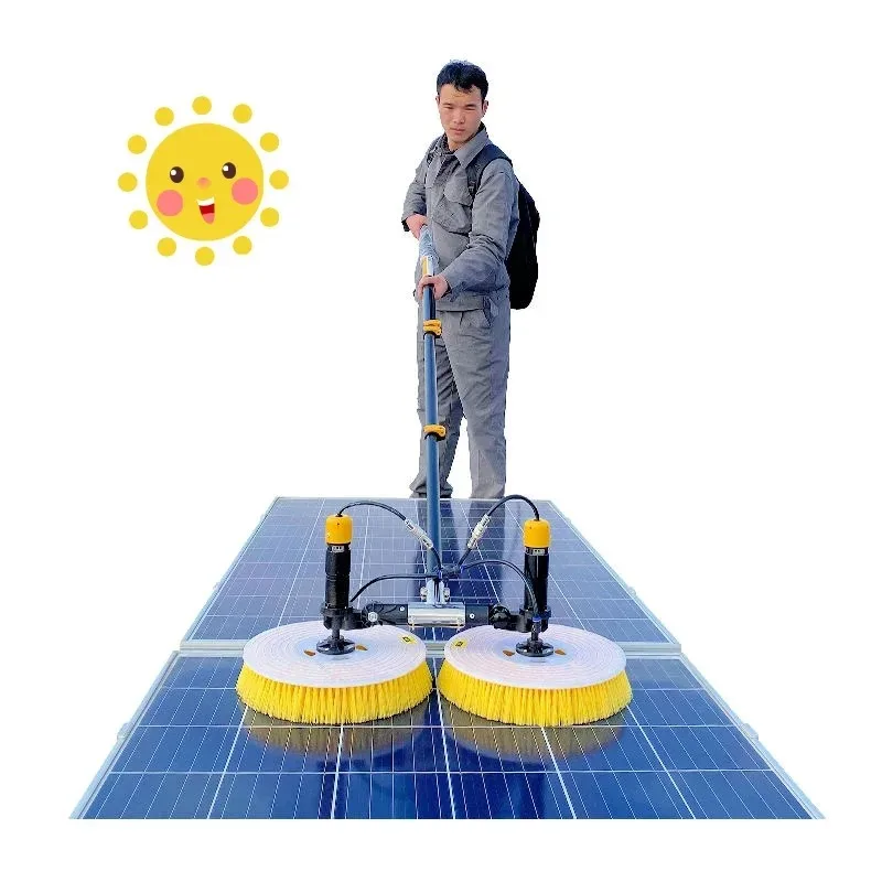 

Solar Panel Cleaning Robots Solar Panel Cleaning tools Solar Panel brush supplier water fed pole brush