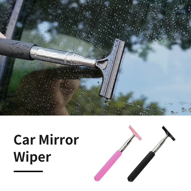 Simple And Practicl Car Rearview Mirror Wiper Retractable Design For FIAT 500 Grande Punto Tipo Stilo UNO Astra Bravo