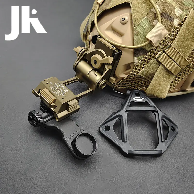 

Sotac Metal L4G24 NVG Mount Bracket Holder J Arm NVG Mount Helmet Bracket Adapter Night Vision Stent Skip Fast OPS Helmet Parts