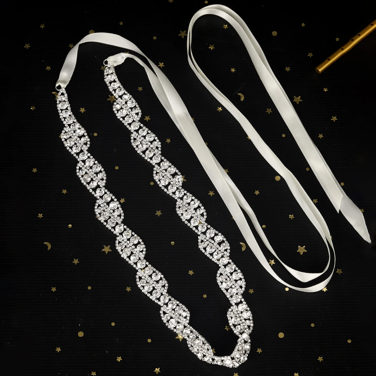 Luxury Rhinestone W… - image