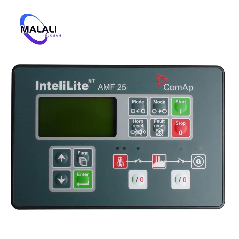 Imagem -03 - Auto Start e Stop Control Module Gerador Diesel Genconjunto Controller Substituir Original Amf25 Amf-20