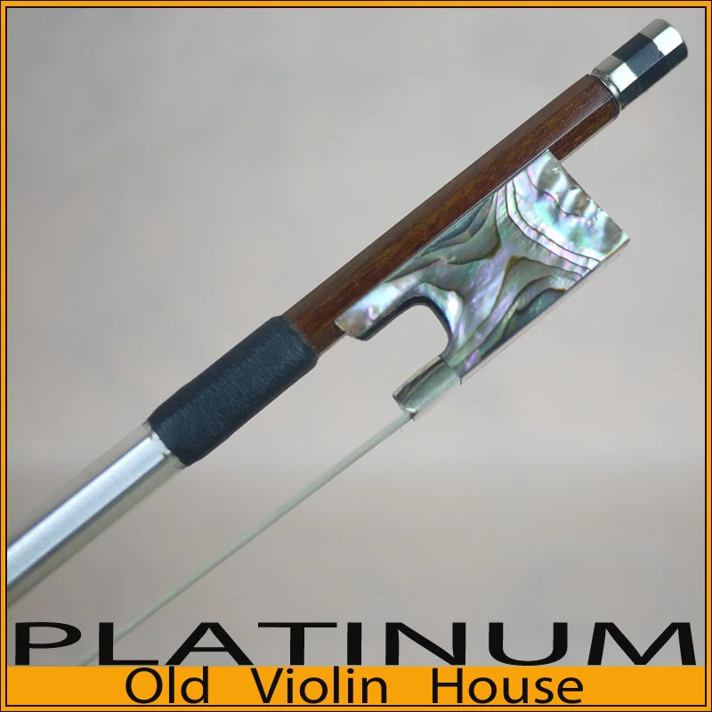 

IPE Violin Bow with Abalone Shell Frog (4/4) ,Free shipping! Good balance of strength and flexibility.