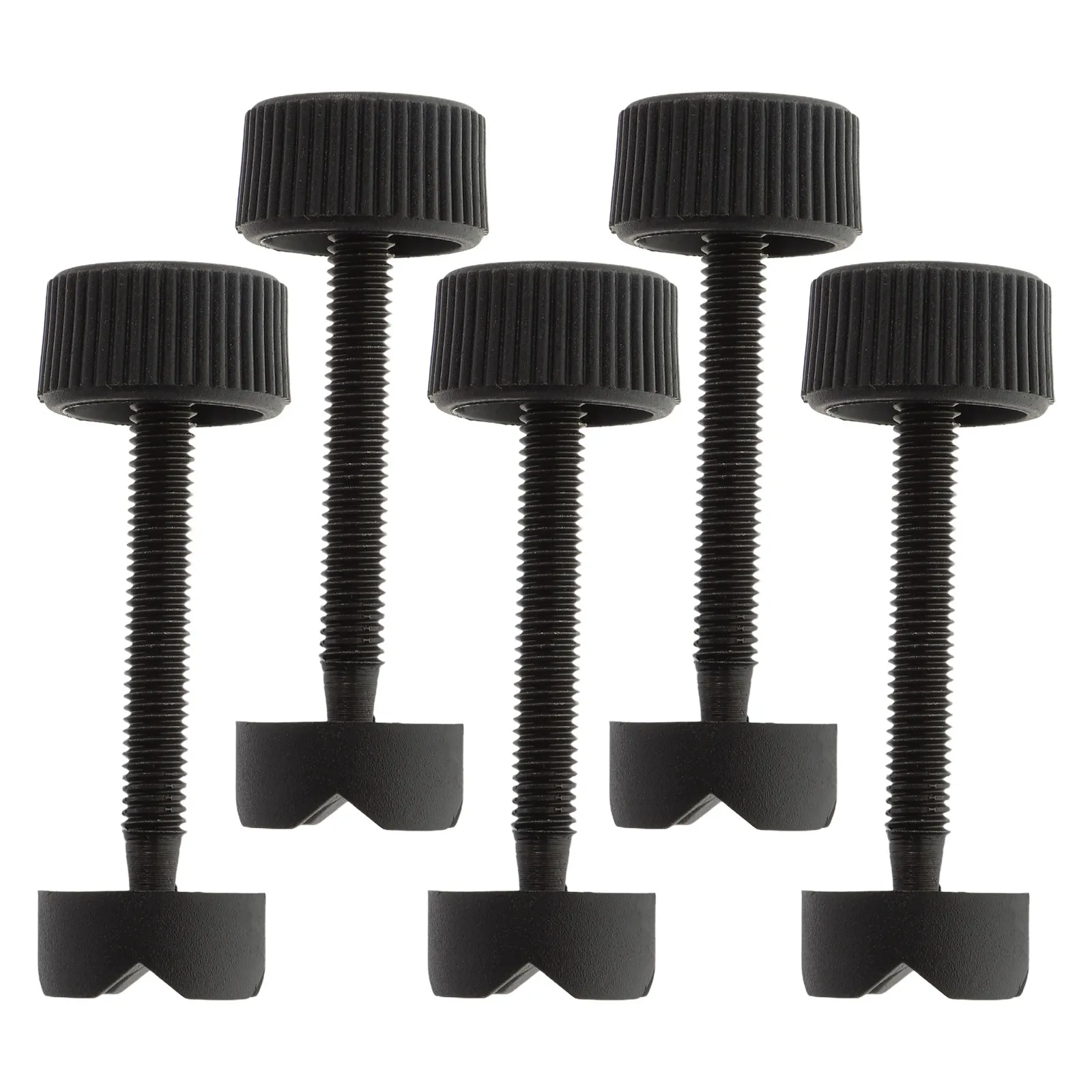 5Pcs C Clamp Thumb Screw for Microphone Stand Bracket Curved Pad C-clamp Replacement Screw Knob Microphone Stand