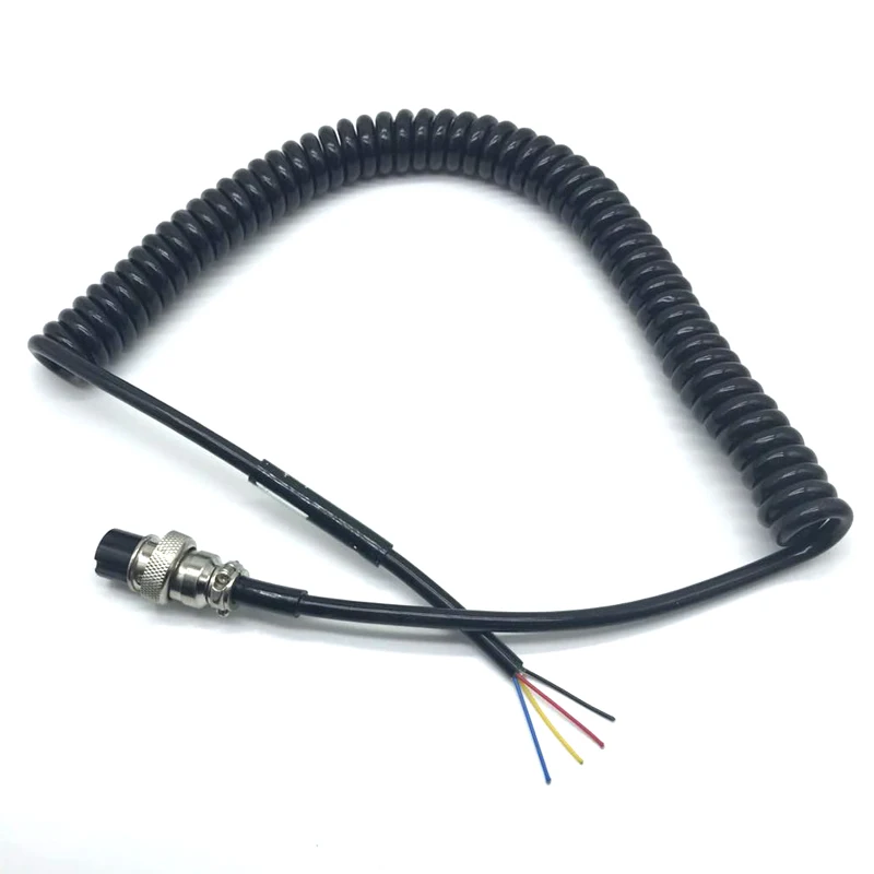 Replacement CM4 CB Radio Speaker Handheld  Microphone 4-Pin Cable for Cobra PR550 PR3100 PR4000 MRHH100 Car Radio Walkie Talkie