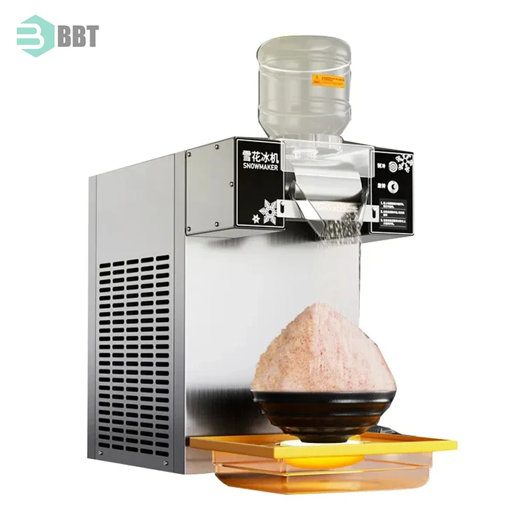 Tabletop Snow Ice Maker Machine Milk Snowflake Cream Fine Snow Ice Machine Electric Snowflake Ice Cream Machine