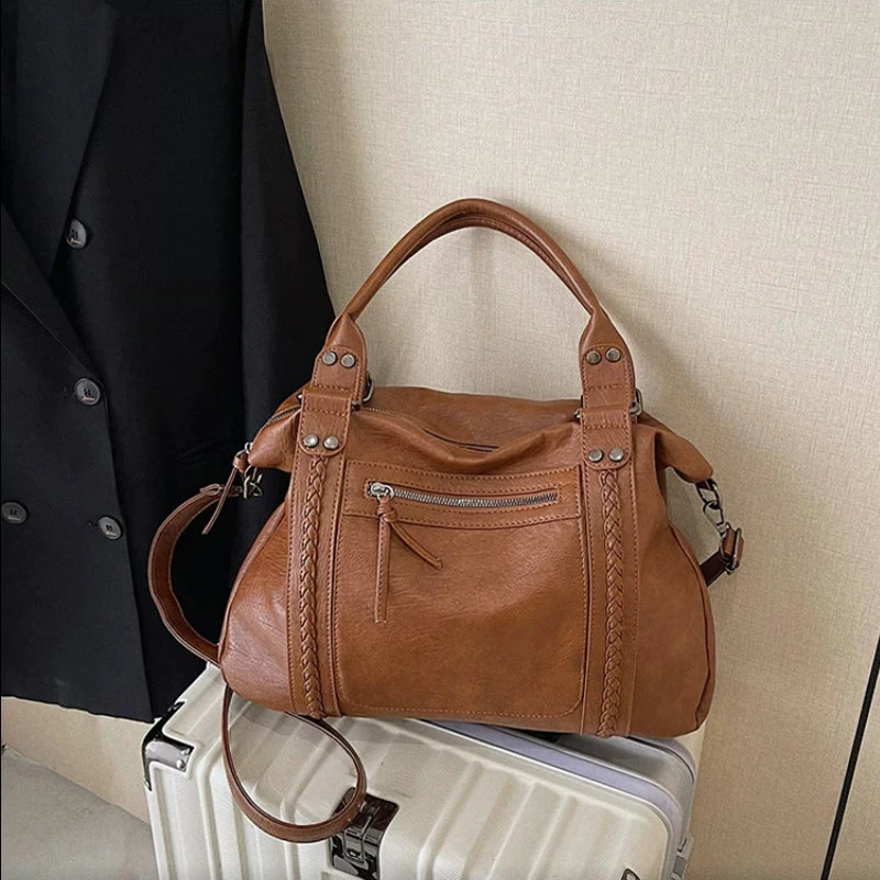 

SHELKSBAG Качественная женская сумка-тоут из искусственной кожи, модная роскошная дизайнерская повседневная сумка через плечо, мессенджер