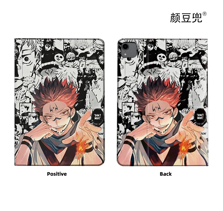 حافظة Jujutsu Kaisen Anime Itadori Yuji لجهاز iPad 10.2 8th 10th Air4 5 Mini 5 6 حافظة فاخرة من السيليكون لجهاز iPad Pro11 12.9 بوصة 2023