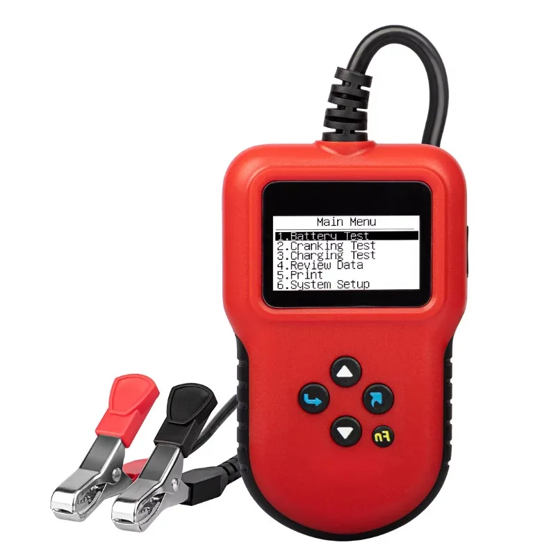 

12V battery tester LiFePO4 battery for motorcycles and automobiles High-precision automatic one-button test