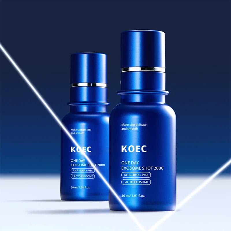 Blue Microneedle Face Essence For Closing Mouth Acne Oil Control Korean Essence Emulsion Koec Blue Microneedle Essence New