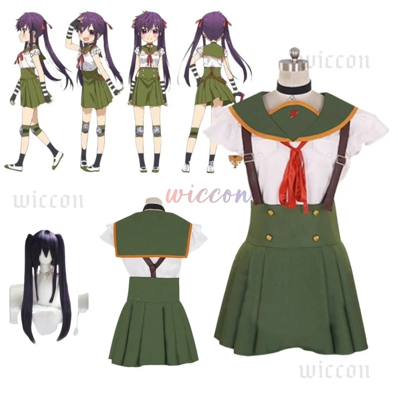Ecole-vivant-kurumi-ebisuzawa-cosplay-uniforme-scolaire-personnalise-ensemble-de-cosplay-d'halloween