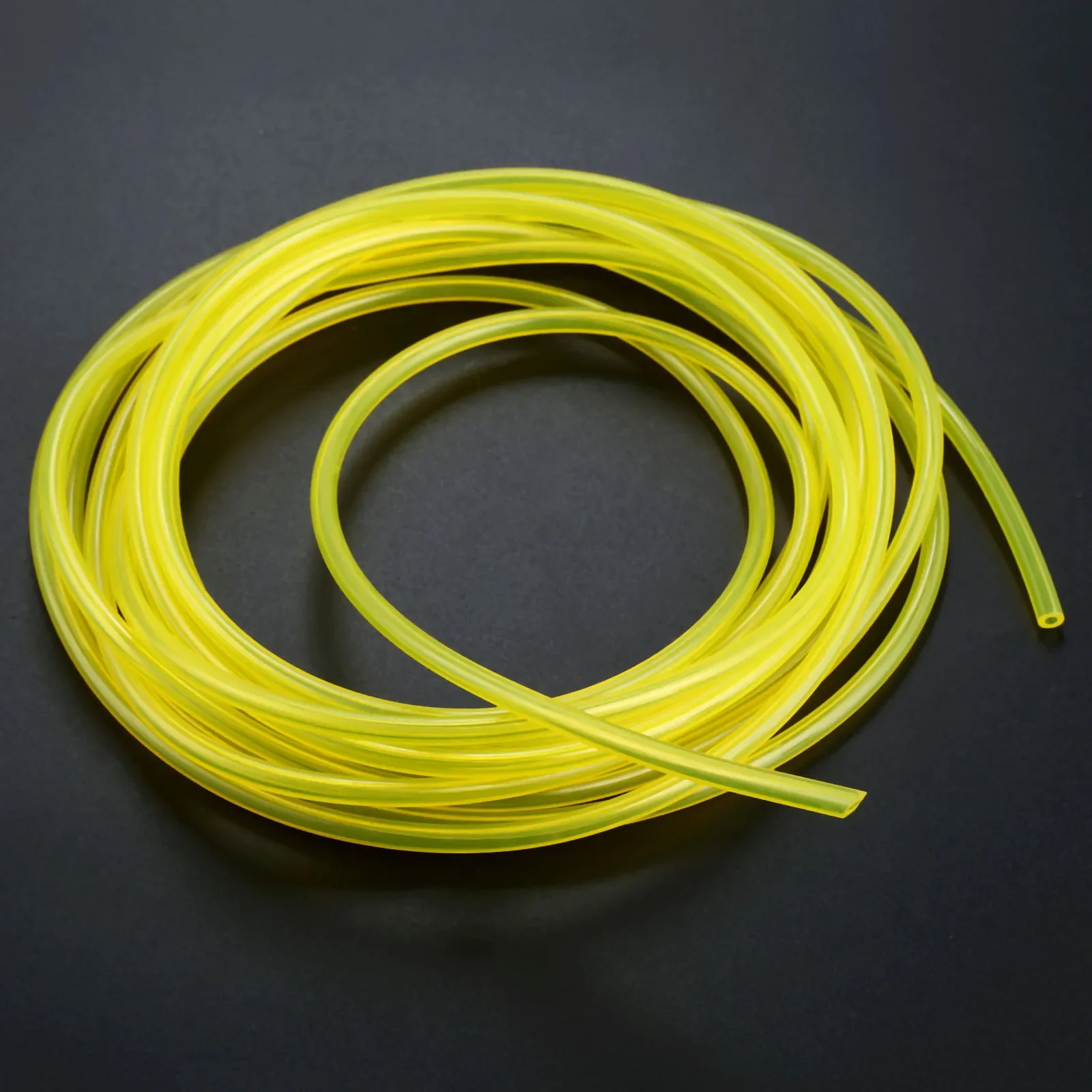 Tubo flessibile del carburante di colore giallo del tubo dell'olio della macchina del motore a Gas di 5M per le parti dello strumento del giardino della motosega del Trimmer