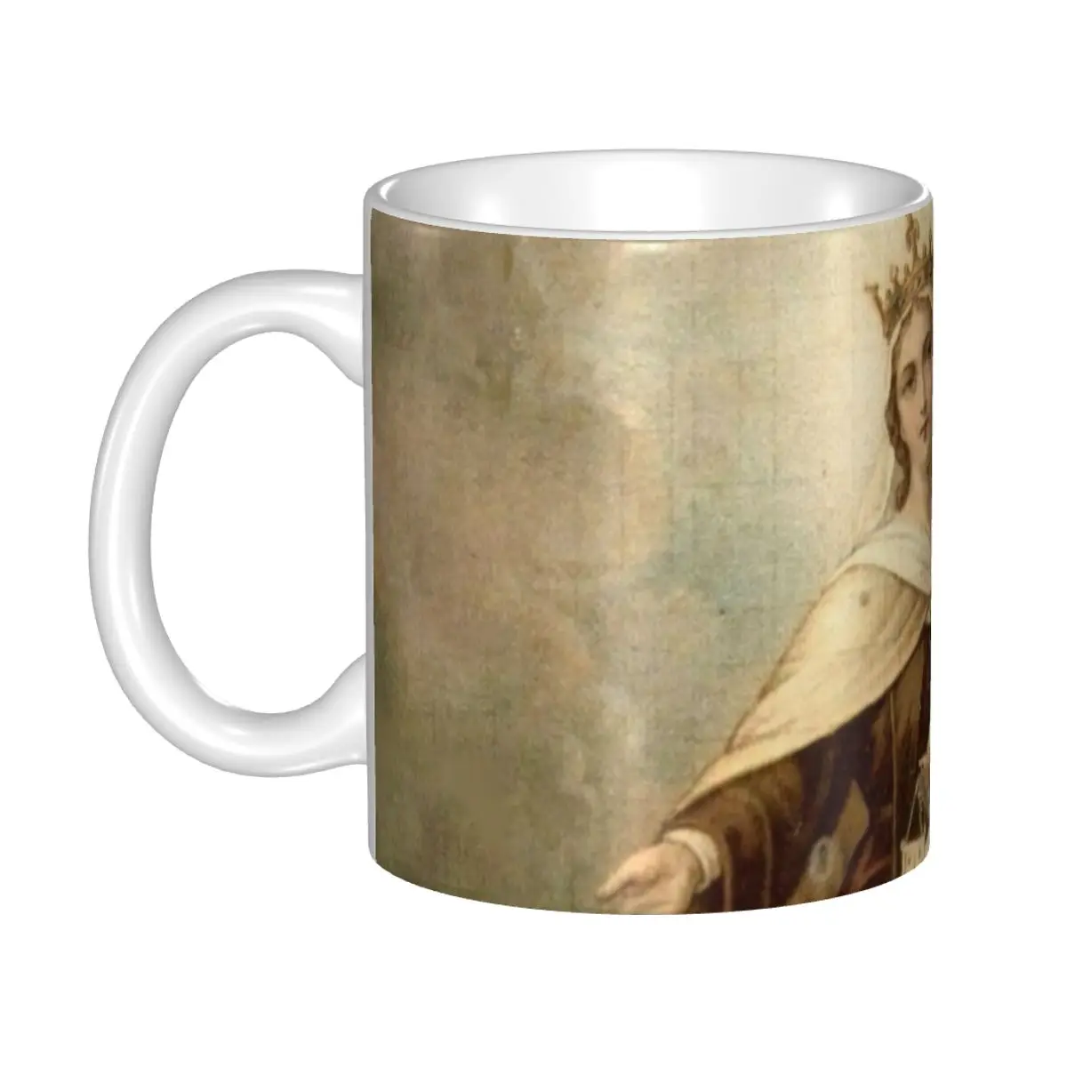 Virgin Mary Of Guadalupe Mugs Custom Mexico Catholic Saint Ceramic Coffee Mug Cup Creative Present
